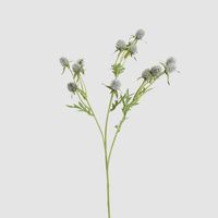 Thistle Spray 73cm Grey Blue