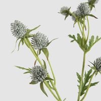 Thistle Spray 73cm Grey Blue