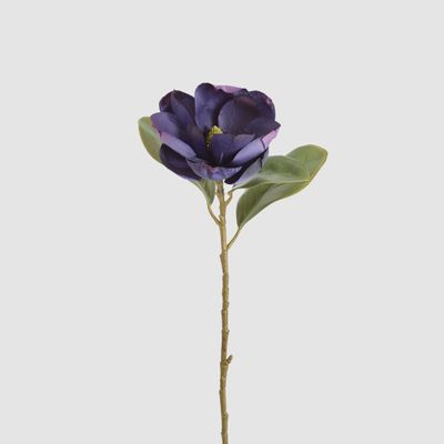 Magnolia Stem 74cm Purple/Blue