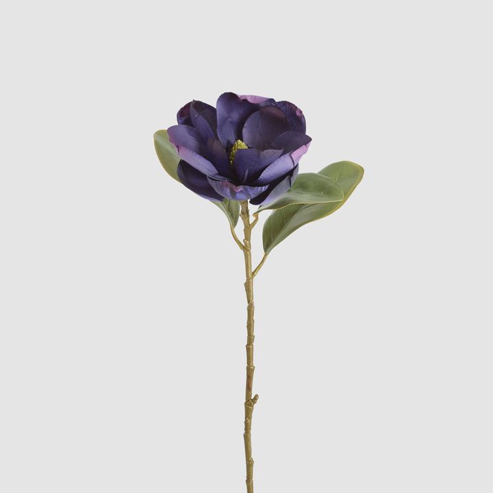 Magnolia Stem 74cm Purple/Blue