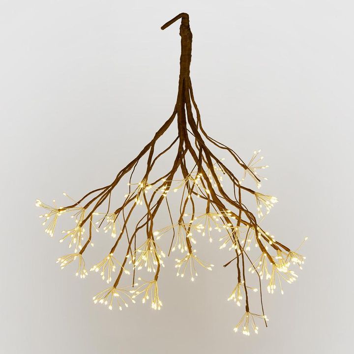 Black Hanging Branch With 390LED