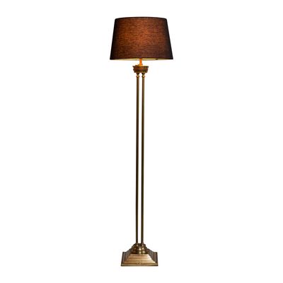 Hudson Floor Lamp Base Brass