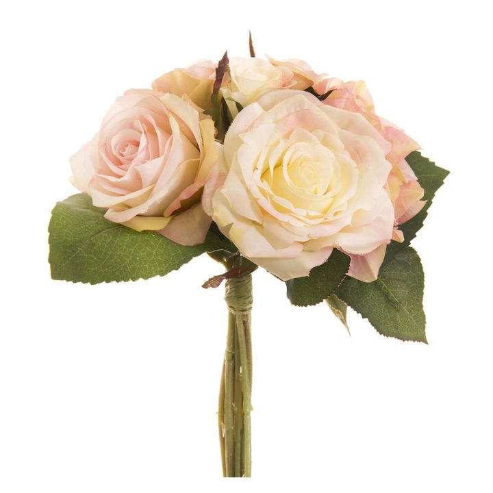 Rose & Hydrangea Mix Bouquet 27cm Light Pink