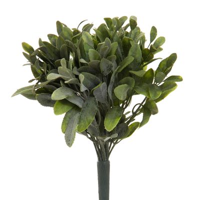 Flocked Sage Bush 26cm Green