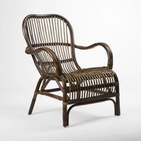 Seville Rattan Armchair Antique -Outdoor Undercover