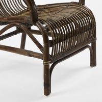 Seville Rattan Armchair Antique -Outdoor Undercover