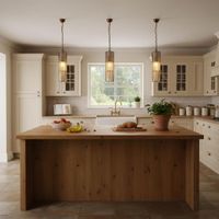 Cape Town Ceiling Pendant Brass