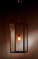 Archie Rose Ceiling Pendant Large Black