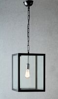 Archie Rose Ceiling Pendant Small Black