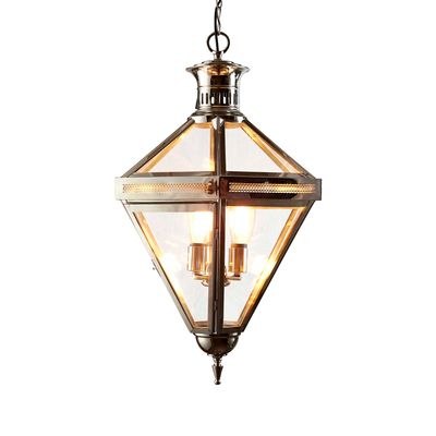 Rockefella Ceiling Pendant Nickel