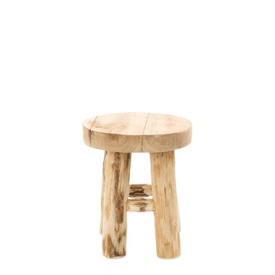 Stool Teak Natural