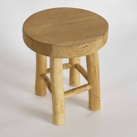 Stool Teak Natural