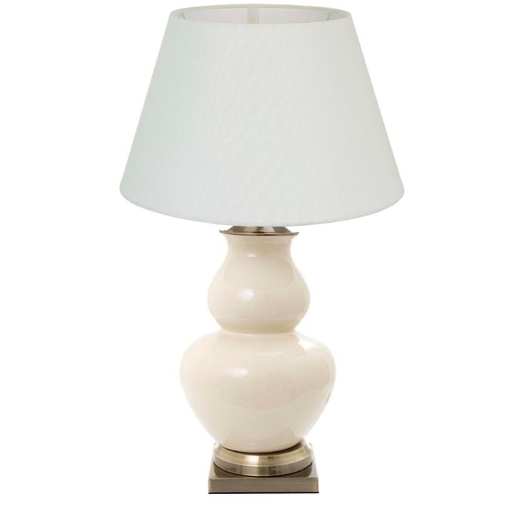 Matisse Ceramic Table Lamp Base Cream