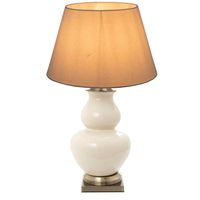 Matisse Ceramic Table Lamp Base Cream