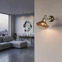Twain Wall Light Silver