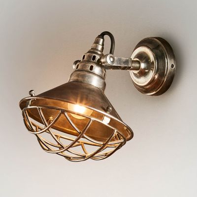 Twain Wall Light Silver