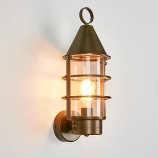 Eastwood Outdoor Wall Light Brass