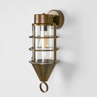 Eastwood Outdoor Wall Light Brass