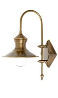 St James Outdoor Wall Light Antique Brass