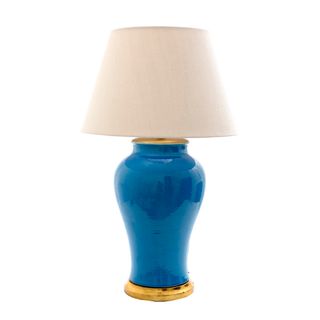 Kingston Ceramic Table Lamp Base Turquoise