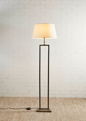 Hamilton Floor Lamp Antique Silver