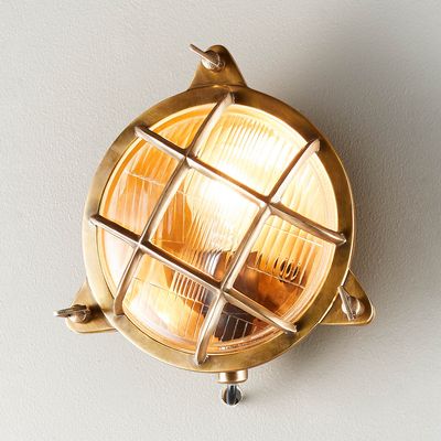 Palmerston Outdoor Wall Light Brass