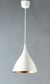 MacMillan Ceiling Pendant Small Round White and Brass