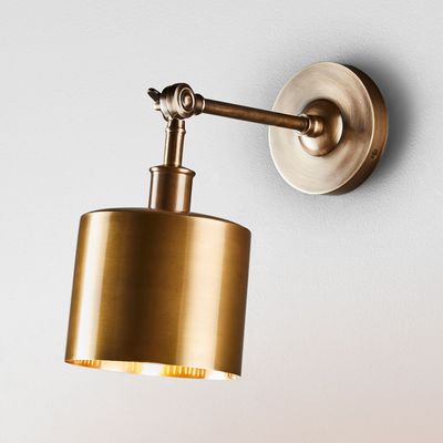 Portofino Wall Light Antique Brass