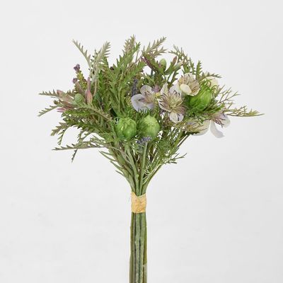 Lavender Mix Bouquet 30cm Green