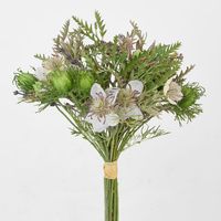 Lavender Mix Bouquet 30cm Green