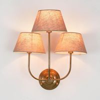Trilogy Wall Light Base Brass