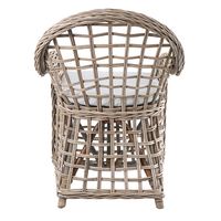 Mauritius Wicker Arm Chair with Cushion