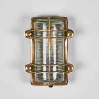 Harley Outdoor Wall Light Antique Brass