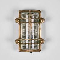 Harley Outdoor Wall Light Antique Brass