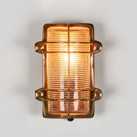 Harley Outdoor Wall Light Antique Brass