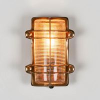 Harley Outdoor Wall Light Antique Brass