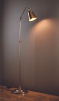 Newbury Floor Lamp Antique Brass