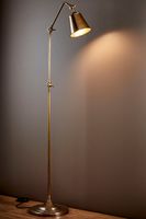 Newbury Floor Lamp Antique Brass