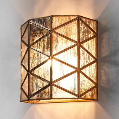 Butterworth Half Round Wall Light Antique Copper