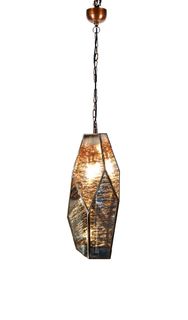 Marble Hall Ceiling Pendant Brass