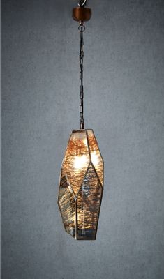 Marble Hall Ceiling Pendant Brass