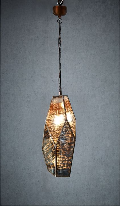 Marble Hall Ceiling Pendant Brass