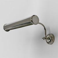 Barclay Wall Light Shiny Nickel