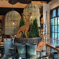 Rattan Bell Ceiling Pendant Small Natural