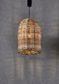 Rattan Bell Ceiling Pendant Small Natural