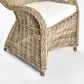 Long Island Wicker Chair with Cushion - Outdoor Under-Cover