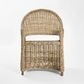 Long Island Wicker Chair with Cushion - Outdoor Under-Cover