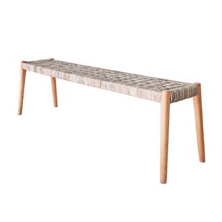 Long Island Rattan Bench