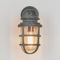 Porto Outdoor Wall Light Grey