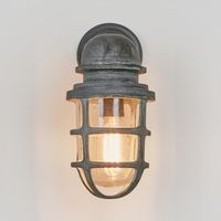 Porto Outdoor Wall Light Grey